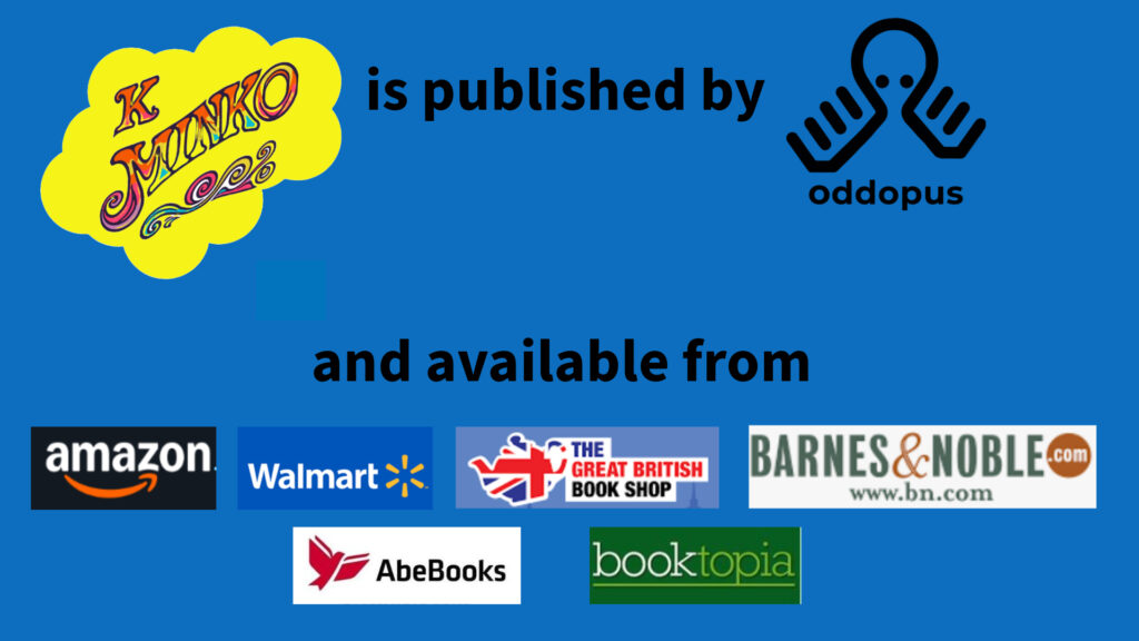 kminko logos book retailers